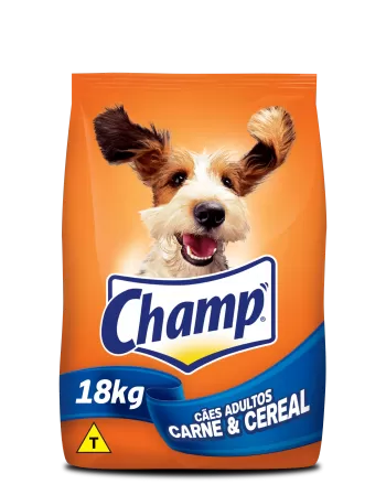 Champ Carne e Cereal 18kg