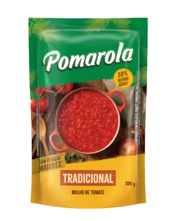 Pomarola Molho de Tomate Tradicional 300g