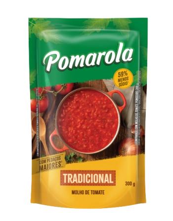 Pomarola Molho de Tomate Tradicional 300g