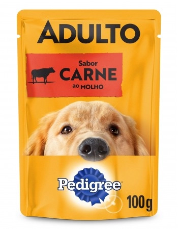 PEDIGREE® Sachê Adulto Sabor Carne ao Molho 100g