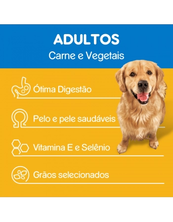 PEDIGREE® Adulto Carne e Vegetais 10,1kg