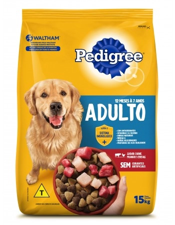PEDIGREE® Carne, Frango e Cereais 15Kg