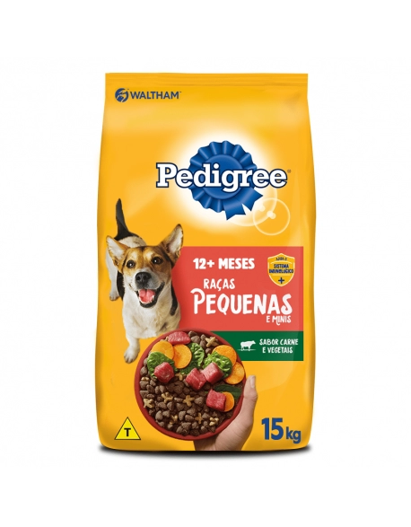 PEDIGREE® Adulto Raças Pequenas 15Kg