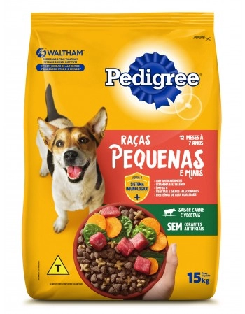PEDIGREE® Adulto Raças Pequenas 15Kg