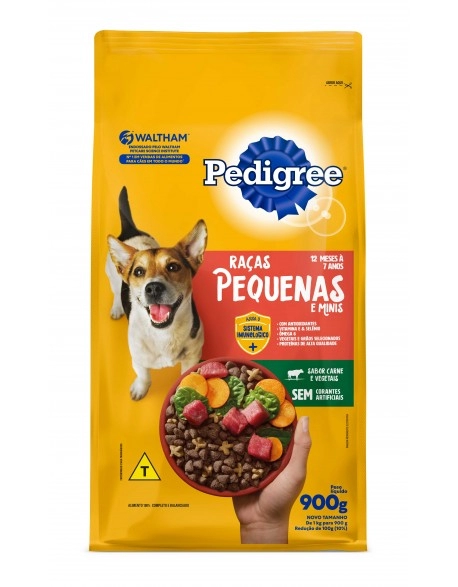 PEDIGREE® Raças Pequenas 900g