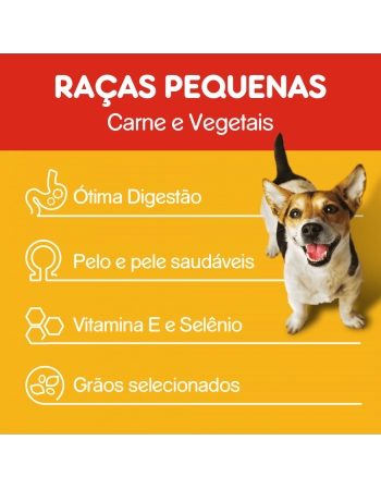 Ração PEDIGREE® Adultos Raças Pequenas e Minis 20kg