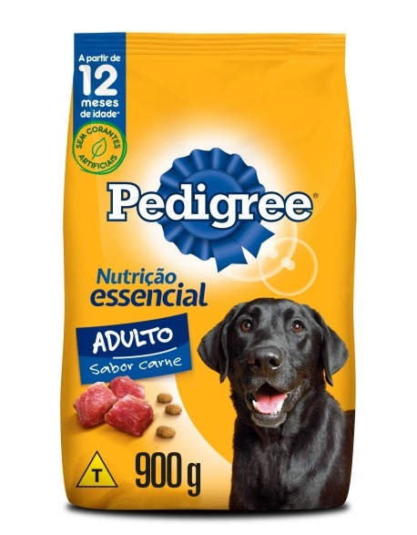 PEDIGREE® Nutrição Essencial Adulto Carne 900g