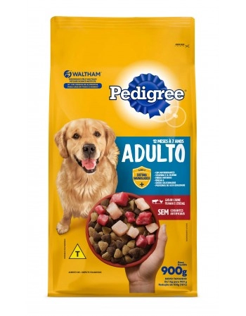 PEDIGREE® Adulto Carne, Frango e Cereais 900g