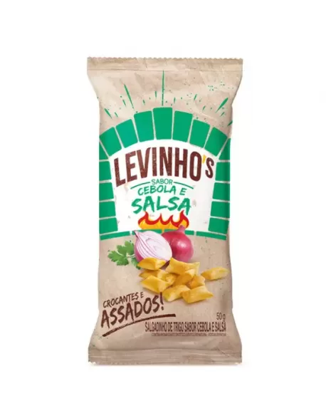 Levinho's Salgadinho Cebola e Salsa 50g