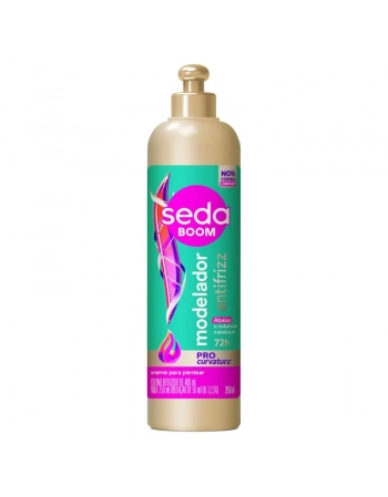 Creme Para Pentear Seda Boom Modelador Antifrizz 350ml