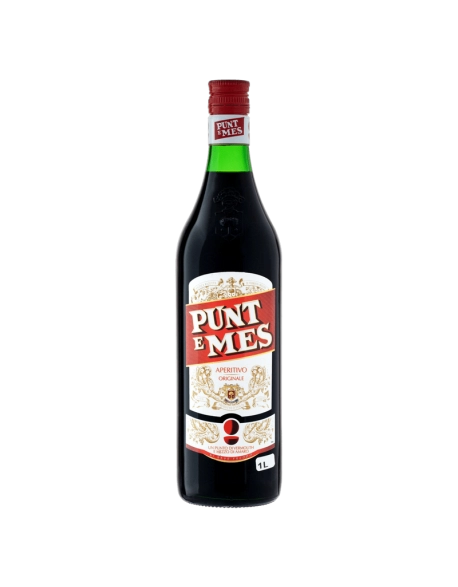 Vinho Tinto Composto Vermute Doce Carpano Punt e Mes Garrafa 1L