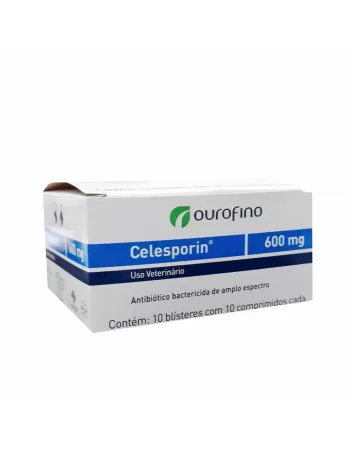 Celesporin 600mg 10 Blísteres com 10 Comprimidos