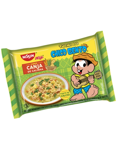 Nissin Lámen Chico Bento Canja de Galinha 75g