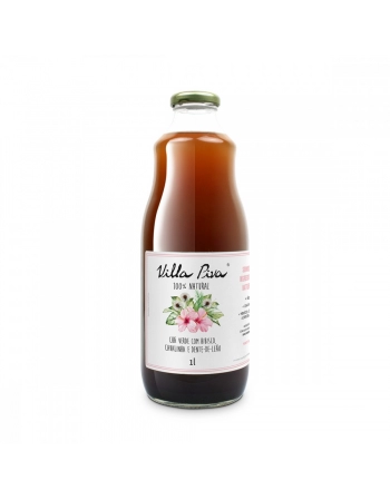Villa Piva Chá Verde com Hibisco Dente-de-leão e Cavalinha 1L