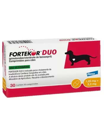 Fortekor Duo 1,25/2,5mg 30 Comprimidos