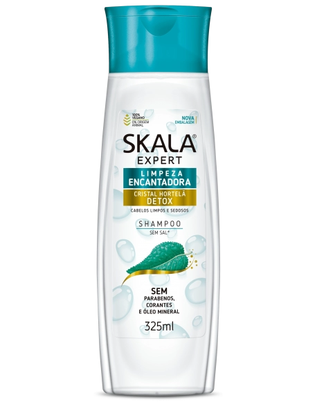 Skala Shampoo Cristal Hortelã 325ml