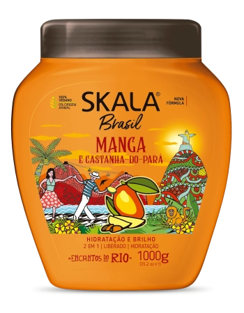 Skala Creme Condicionador 2 em 1 Manga e Castanha do Pará 1kg