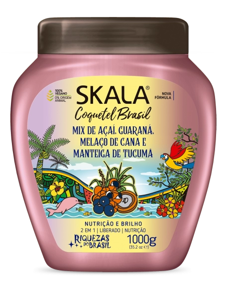 Skala Creme Condicionador Coquetel Brasil 1kg