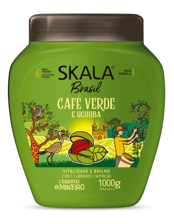 Skala Creme 2 em 1 Café Verde e Ucuuba 1kg