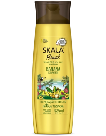 Skala Shampoo Banana e Bacuri 325ml