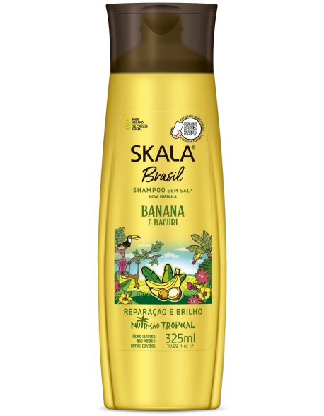 Skala Shampoo Banana e Bacuri 325ml