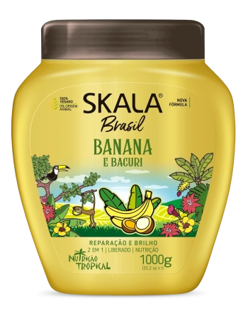 Skala Creme Condicionador Banana e Bacuri 1kg