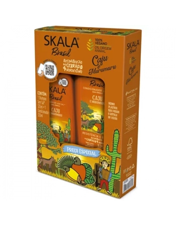 Skala Shampoo e Condicionador Caju e Murumuru 325ml