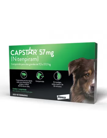 Capstar™ antipulgas para cães e gatos 57mg