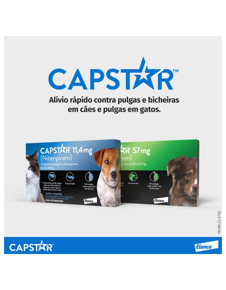 Capstar 57mg 1 Comprimido