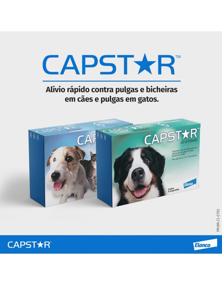 Capstar™ antipulgas para cães e gatos