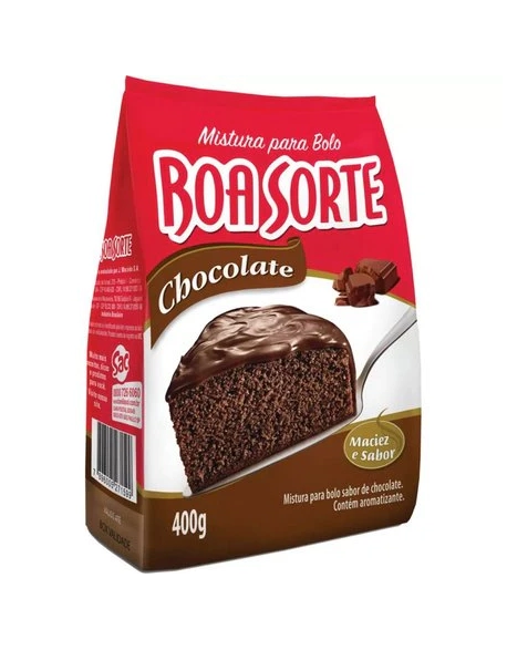 Boa Sorte Mistura para Bolo Chocolate 400g