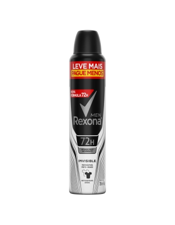 Rexona Aerosol Leve Pague - Men Invisible 250ml