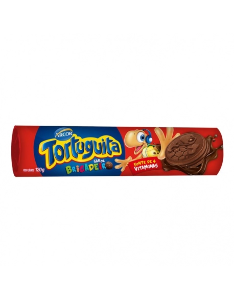 Tortuguita Recheada Brigadeiro 120g