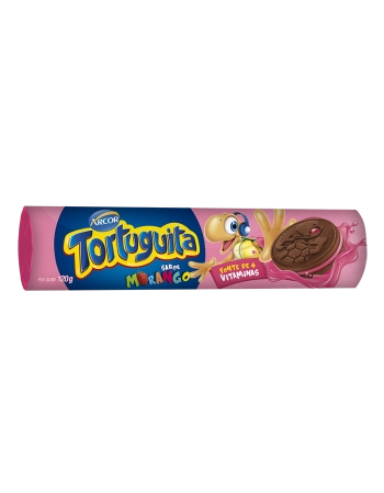 Tortuguita Biscoito Recheado Morango 120g